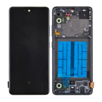  OLED Screen Digitizer Assembly with Frame for Samsung Galaxy A51 5G A516 (Premium) - Prism Cube Black