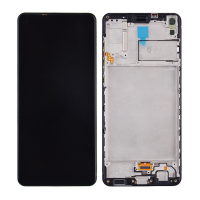  LCD Screen Digitizer Assembly with Frame for Samsung Galaxy A21S (2020) A217 - Black