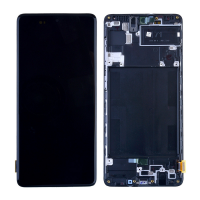  OLED Screen Digitizer Assembly with Frame for Samsung Galaxy A71(2020) A715 - Black