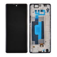  LCD Screen Digitizer Assembly With Frame for LG Stylo 6 Q730 - Black