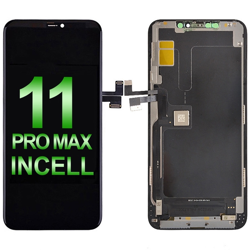 LCD Screen Digitizer Assembly with Frame for iPhone 11 Pro Max (Incell/ Aftermarket Plus) - Black