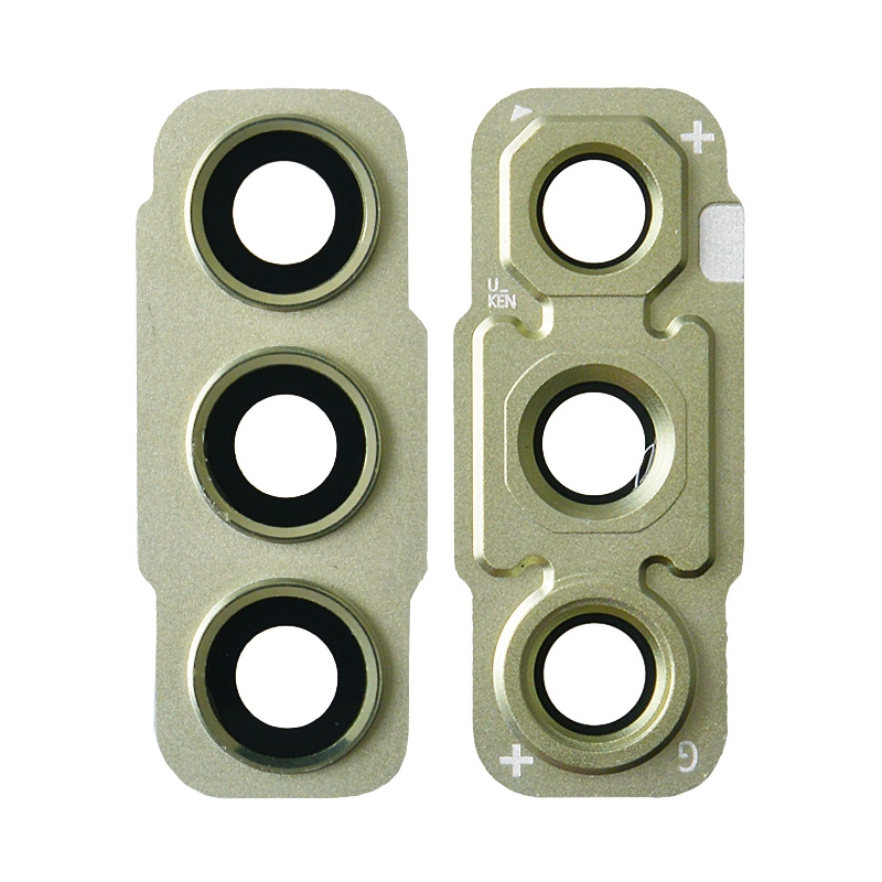 Rear Camera Glass Lens and Cover Bezel Ring for Samsung Galaxy S21 FE 5G G990 - Olive