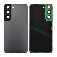  Back Cover with Camera Glass Lens and Adhesive Tape for Samsung Galaxy S22 5G S901 (for SAMSUNG) - Graphite