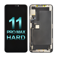  Premium Hard OLED Screen Digitizer Assembly With Frame for iPhone 11 Pro Max (Aftermarket Plus) - Black