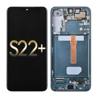  OLED Screen Digitizer Assembly with Frame for Samsung Galaxy S22 Plus 5G S906U (for America Version)(Service Pack) - Green