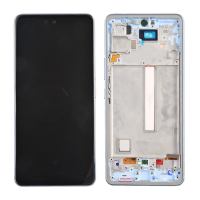  OLED Screen Digitizer Assembly With Frame for Samsung Galaxy A53 5G (2022) A536 - Blue