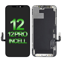  LCD Screen Digitizer Assembly With Portable IC for iPhone 12/ 12 Pro (Incell/ COF) - Black