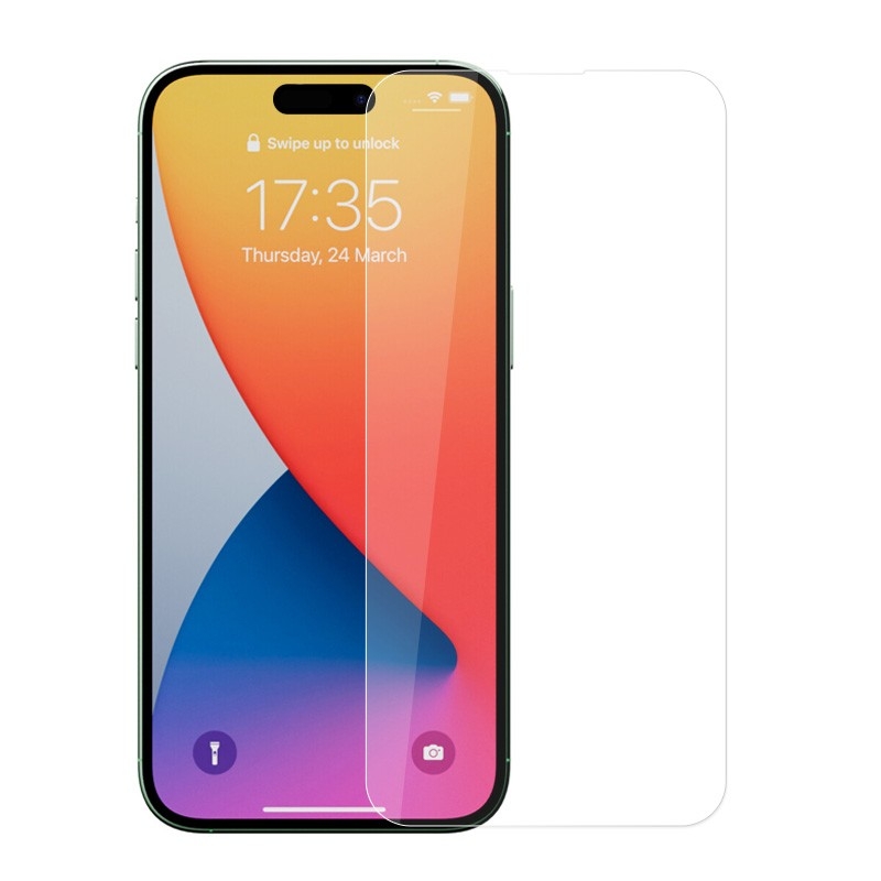 Front Tempered Glass Screen Protector for iPhone 14 Pro Max (6.7 inches) (Retail Packaging)