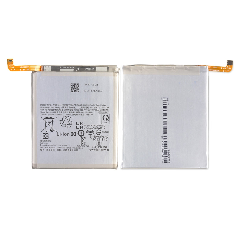 3.88V 4370mAh Battery for Samsung Galaxy S22 Plus 5G S906 Compatible