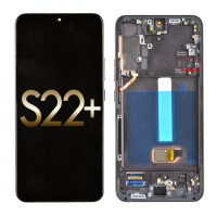  OLED Screen Digitizer Assembly with Frame for Samsung Galaxy S22 Plus 5G S906U (for America Version)(Service Pack) - Phantom Black