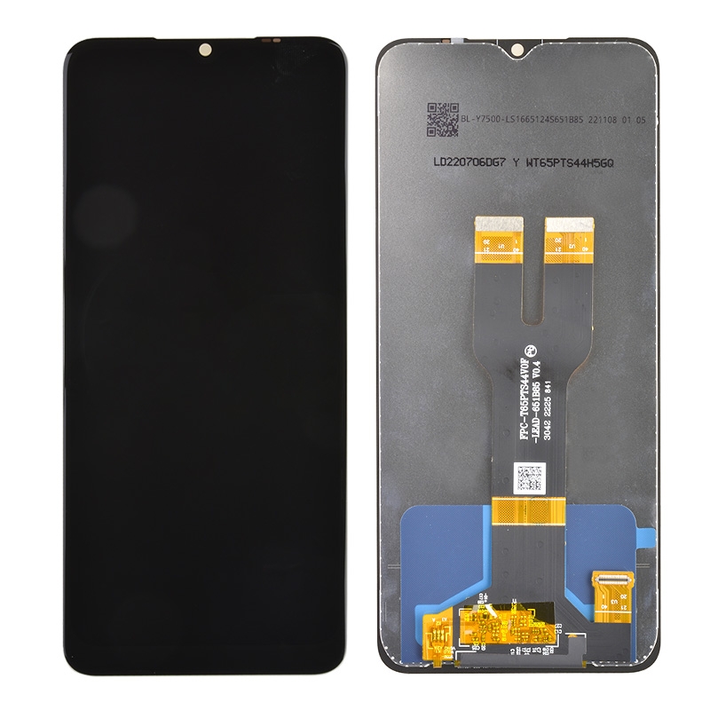 LCD Screen Digitizer Assembly for T-mobile Revvl 6 - Black