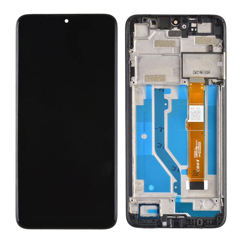 LCD Screen Digitizer Assembly with Frame for T-Mobile Revvl 4 5007 - Black