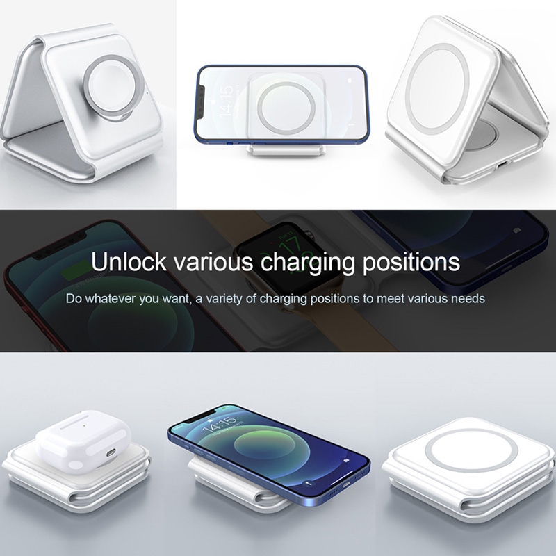 wireless charger for phone and smartwatch