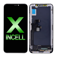  LCD Screen Digitizer Assembly with Frame for iPhone X (Incell/ COF) - Black