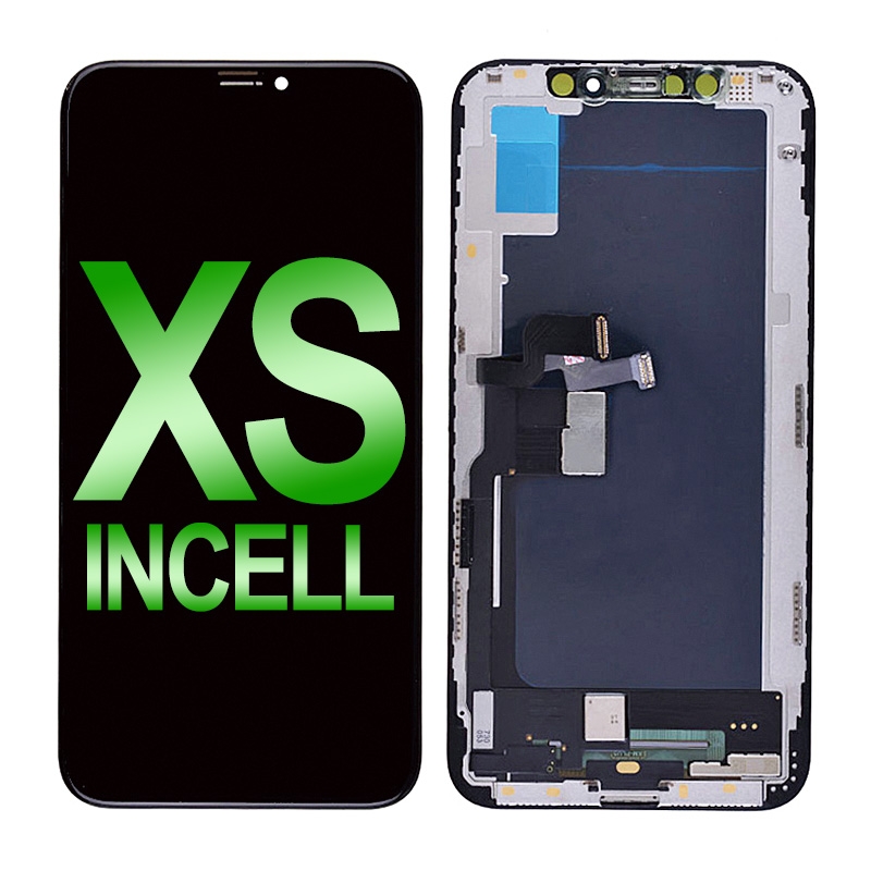 LCD Screen Digitizer Assembly with Frame for iPhone XS (Incell/ COF) - Black
