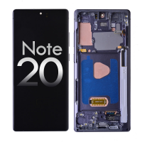  OLED Screen Digitizer Assembly with Frame for Samsung Galaxy Note 20 N980/ Note 20 5G N981 (Premium) - Mystic Gray