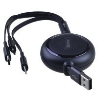  Baseus 3-in-1 Elastic Data Cable