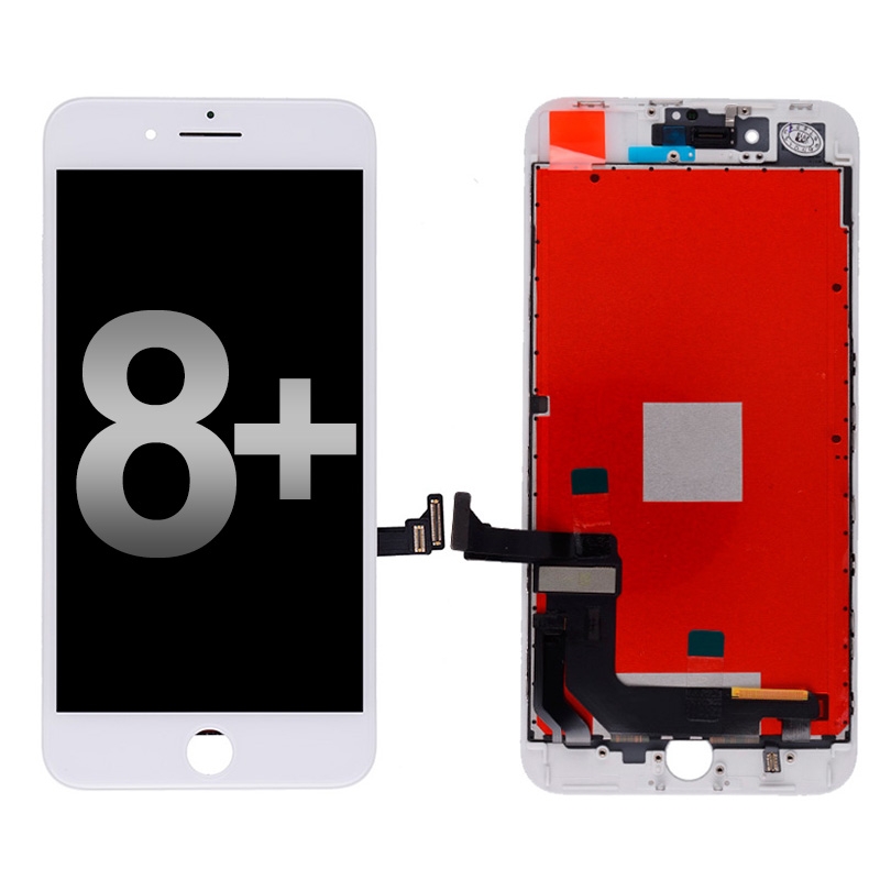 LCD Screen Assembly for iPhone 8 Plus (Aftermarket) - White