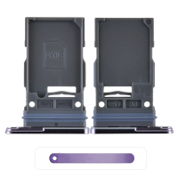  Sim Card Tray for Samsung Galaxy S23 Ultra S918 (Single SIM Card Version) - Lavender