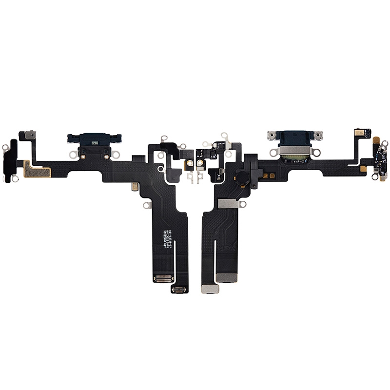 Charging Port with Flex Cable for iPhone 14 (High Quality) - Blue