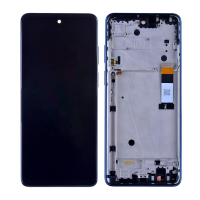  LCD Screen Digitizer Assembly with Frame for Motorola Moto G Stylus 5G(2022) XT2215-4 - Steel Blue