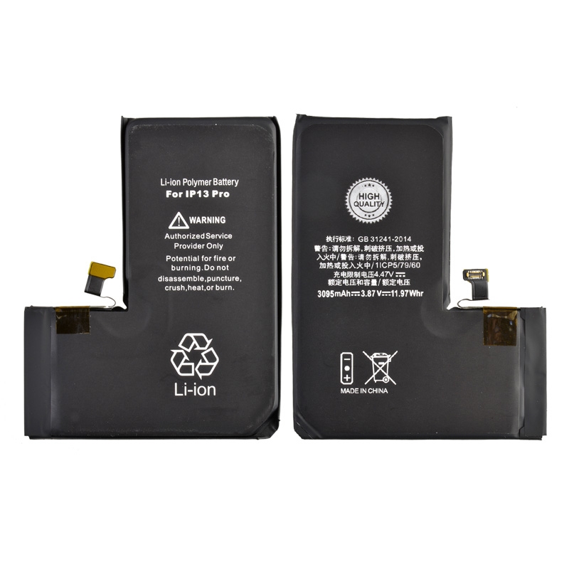 3.87V 3095mAh Battery with Adhesive for iPhone 13 Pro