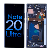  OLED Screen Digitizer with Frame Replacement for Samsung Galaxy Note 20 Ultra N985 (Aftermarket) - Mystic Black