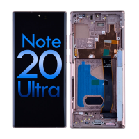  OLED Screen Digitizer with Frame Replacement for Samsung Galaxy Note 20 Ultra N985 (Aftermarket) - Mystic Bronze