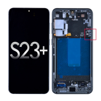  OLED Screen Digitizer Assembly with Frame for Samsung Galaxy S23 Plus 5G S916 (for America Version) (Premium) - Green