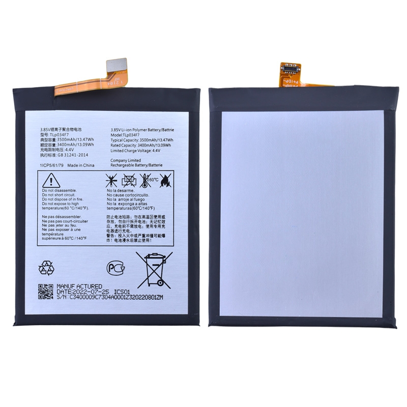 3.85V 3500mAh Battery for T-mobile Revvl 4 (TLP034F7)
