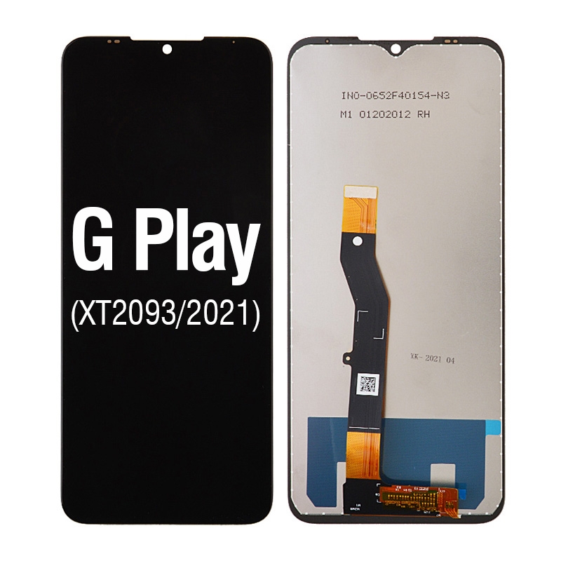 LCD Screen Digitizer Assembly for Motorola Moto G Play (2021) - Black