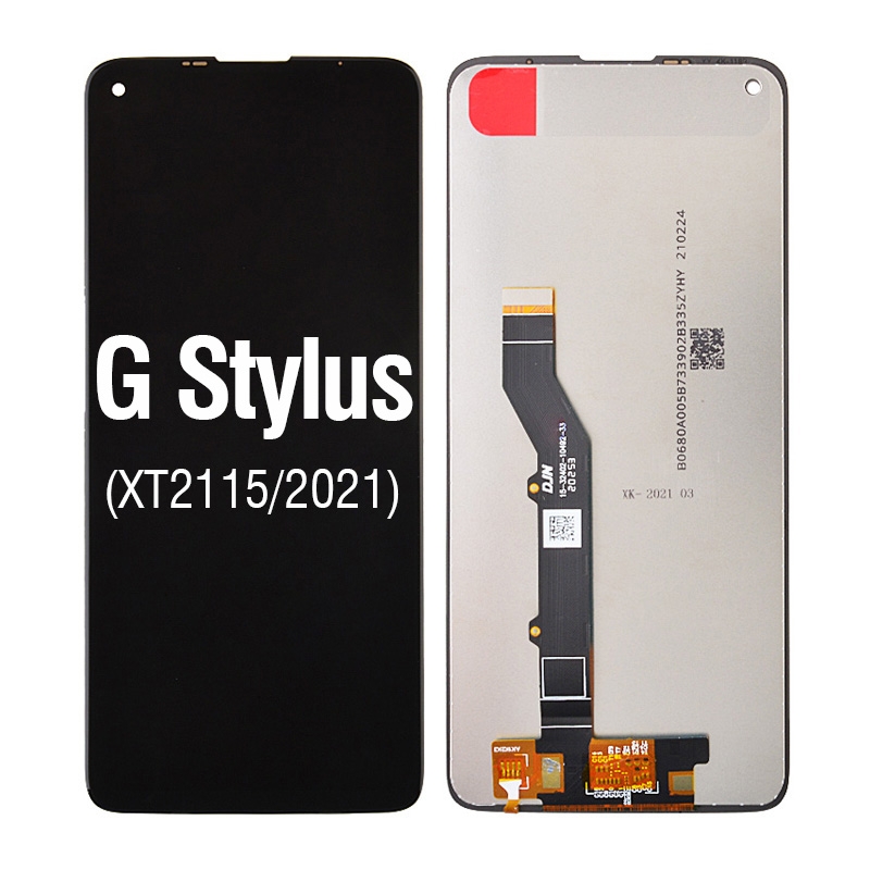 LCD Screen Digitizer Assembly for Motorola Moto G Stylus (2021) XT2115 - Black