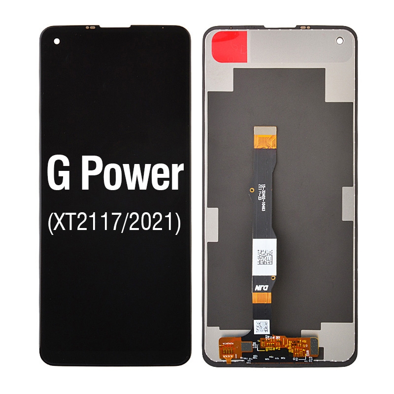 LCD Screen Digitizer Assembly for Motorola Moto G Power (2021) - Black