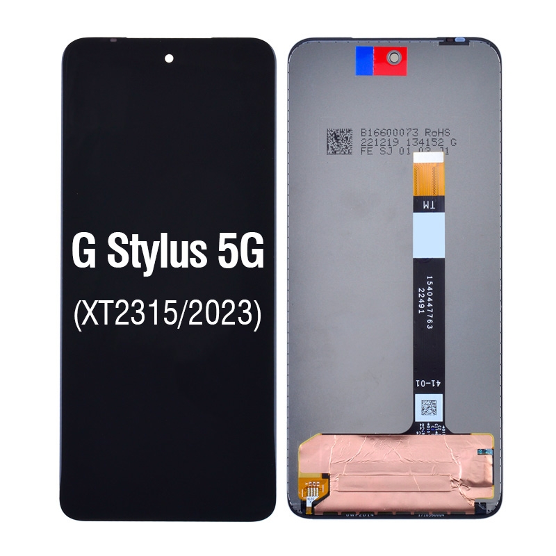 LCD Screen Digitizer Assembly for Motorola G Stylus 5G (2023) - Black