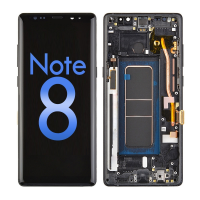  OLED Screen Digitizer with Frame Replacement for Samsung Galaxy Note 8 N950 (Aftermarket) - Midnight Black