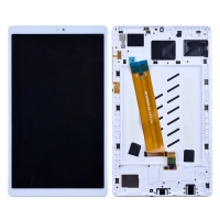 LCD Screen Digitizer Assembly with Frame for Samsung Galaxy Tab A7 Lite (2021) T220 (WIFI Version) - White