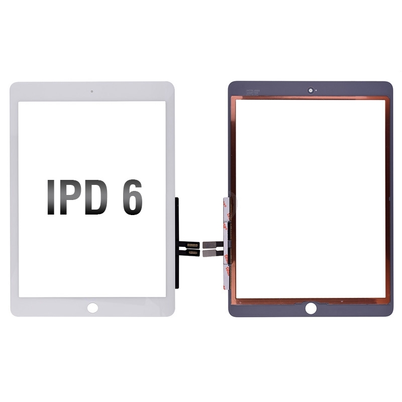 Touch Screen Digitizer for iPad 6(2018) A1893 A1954(High Quality) - White