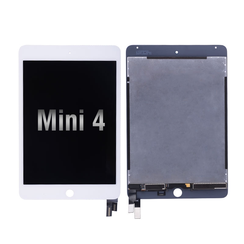 LCD Screen Display with Touch Digitizer Panel for iPad mini 4(Wake/ Sleep Sensor Installed) - White