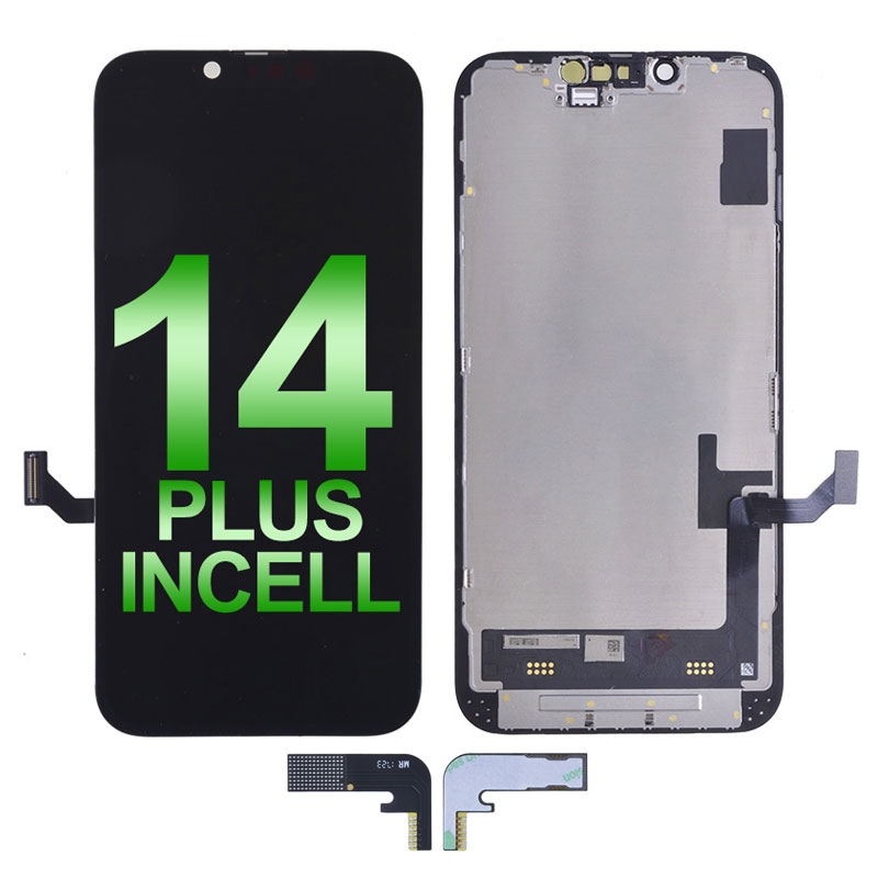 LCD Screen Digitizer Assembly With Portable IC for iPhone 14 Plus (Incell/ COF) - Black