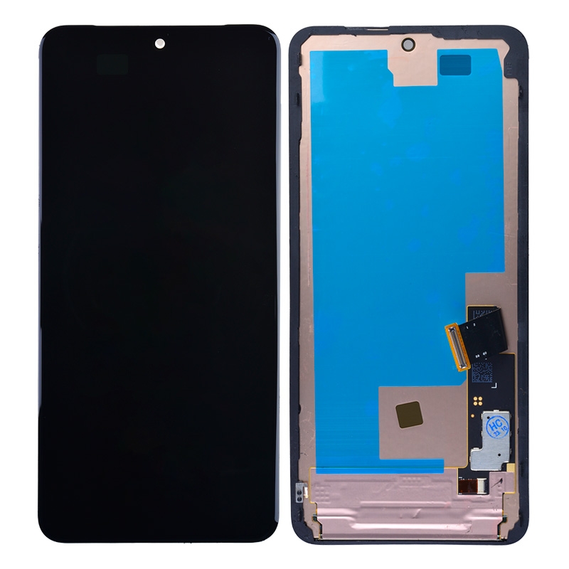 OLED Screen Digitizer Assembly with Frame for Google Pixel 8 Pro - Black