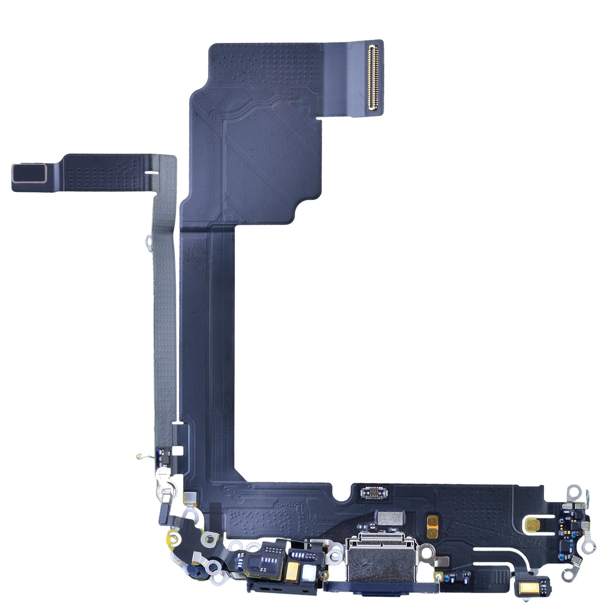 Charging Port with Flex Cable for iPhone 15 Pro Max (High Quality) - Blue Titanium