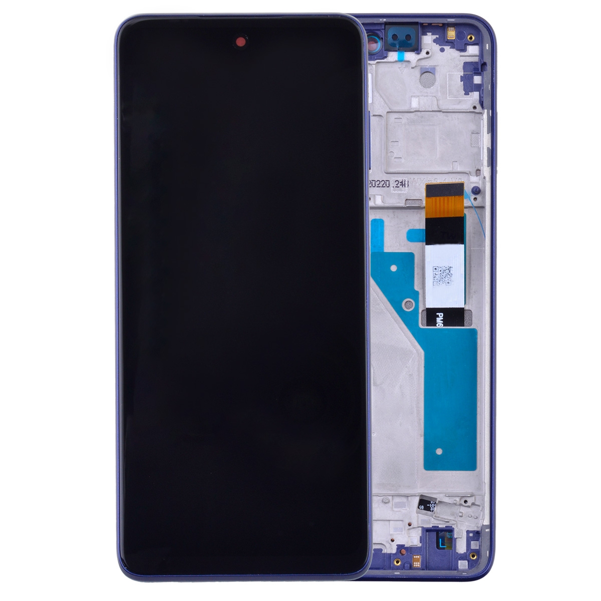 LCD Screen Digitizer Assembly with Frame for Motorola Moto G Stylus 4G (2022) XT2211-2 - Twilight Blue