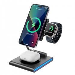  WiWU 3 in 1 Wireless Charger