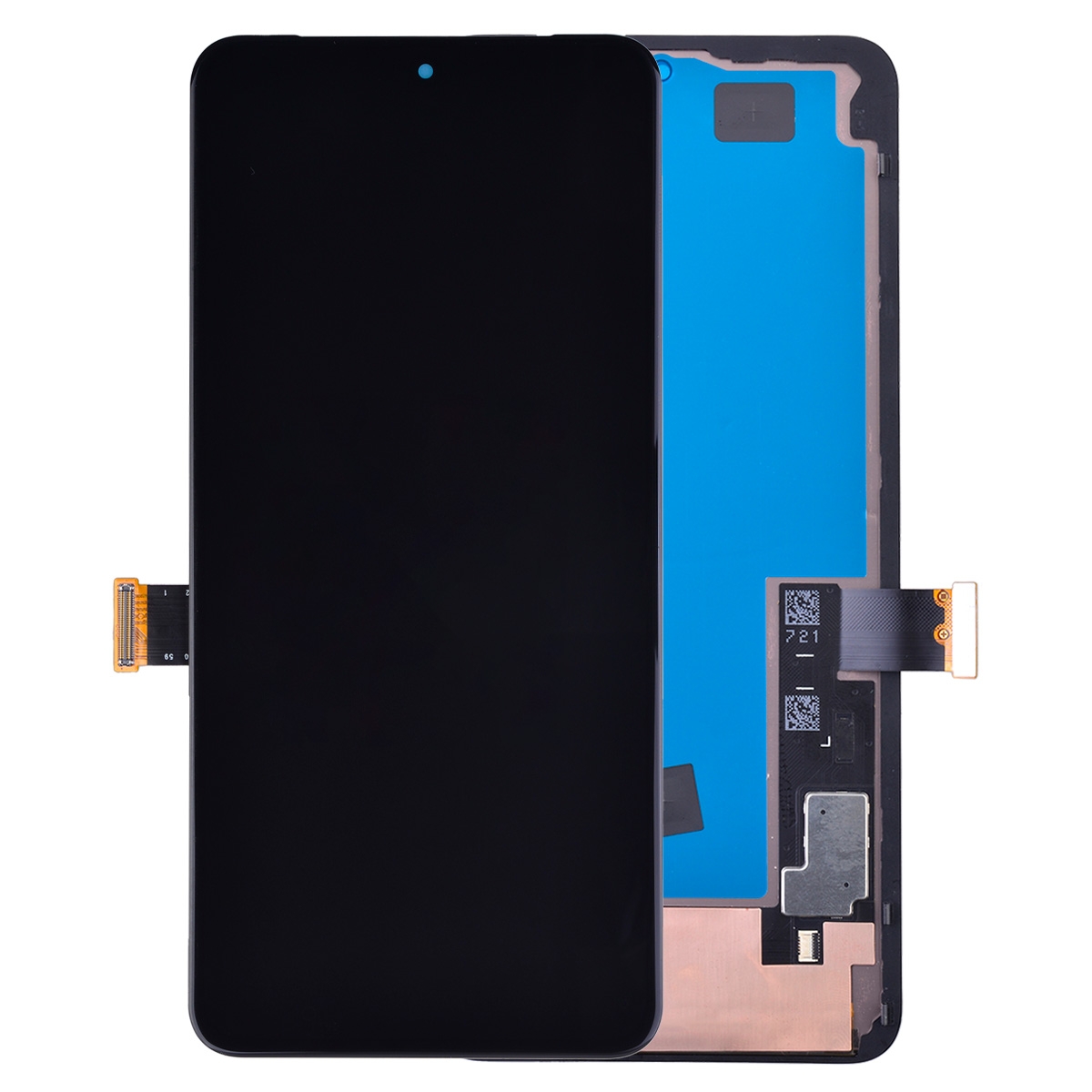 OLED Screen Digitizer Assembly with Frame for Google Pixel 8 Pro (Aftermarket) - Black