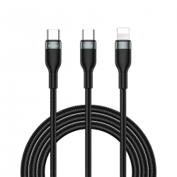  WiWU Concise 100W 2 in1 Fast Charging Cable