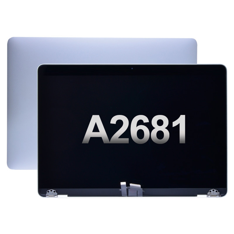 Complete LCD Screen Digitizer Assembly for MacBook Air 13 inch A2681 (With Logo) - Silver