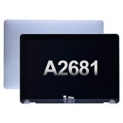  Complete LCD Screen Digitizer Assembly for MacBook Air 13 inch A2681 (With Logo) - Silver