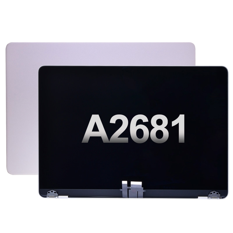 Complete LCD Screen Digitizer Assembly for MacBook Air 13 inch A2681 (With Logo) - Starlight