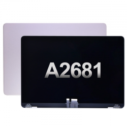  Complete LCD Screen Digitizer Assembly for MacBook Air 13 inch A2681 (With Logo) - Starlight