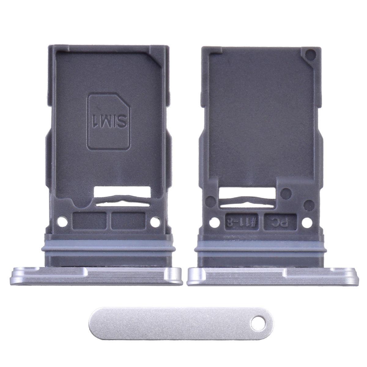 Sim Card Tray for Samsung Galaxy S23 FE 5G S711 (Single SIM Card Version)  - Silver